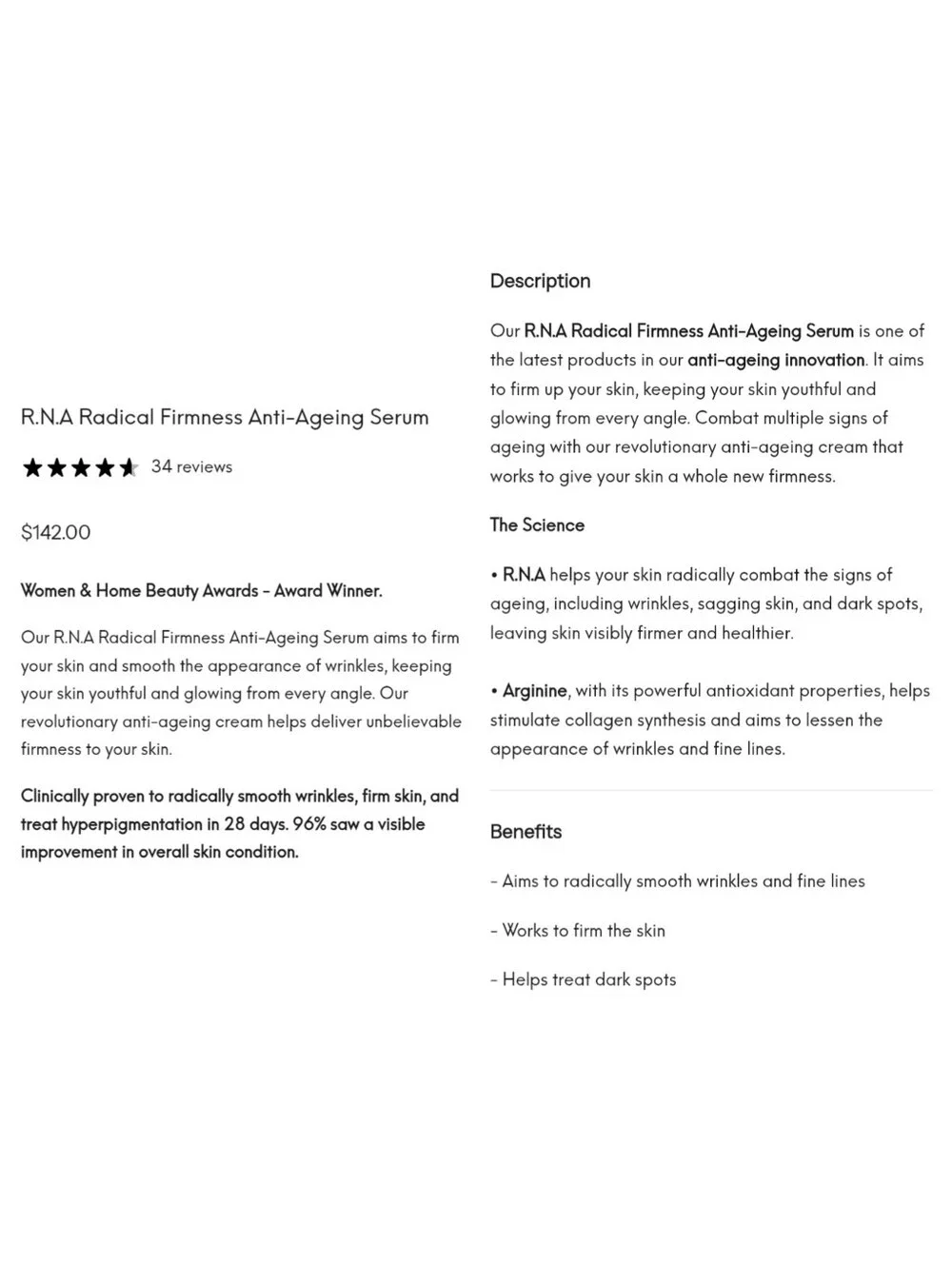 🎉3•$13/4•$16🎉 AVANT SKINCARE R.N.A Radical Firmness Anti-Ageing Serum Mini